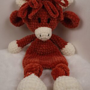 Hochlandrind/Highlandcow Schmusetuch