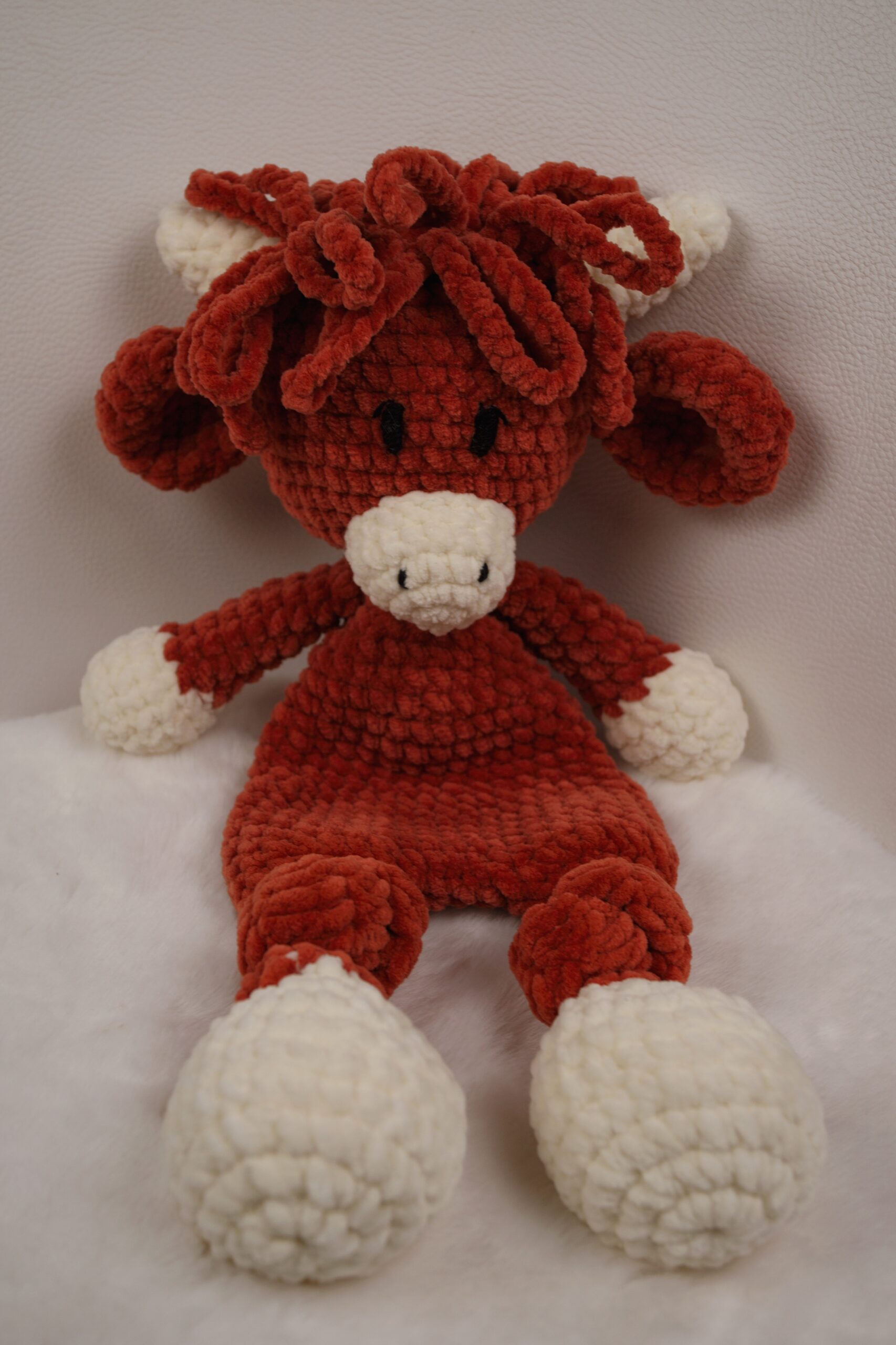 Hochlandrind/Highlandcow Schmusetuch